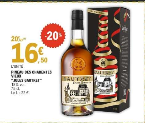 PINEAU DES CHARENTES VIEUX “JULES GAUTRET”