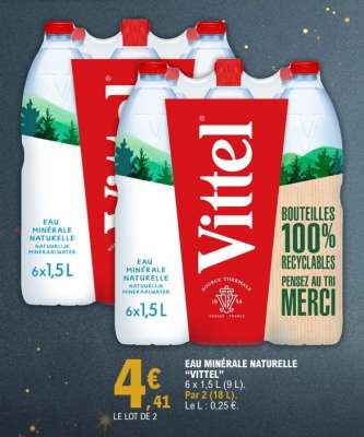 Eau Minérale Naturelle Vittel