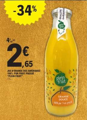 Plein Fruit Orange Douce