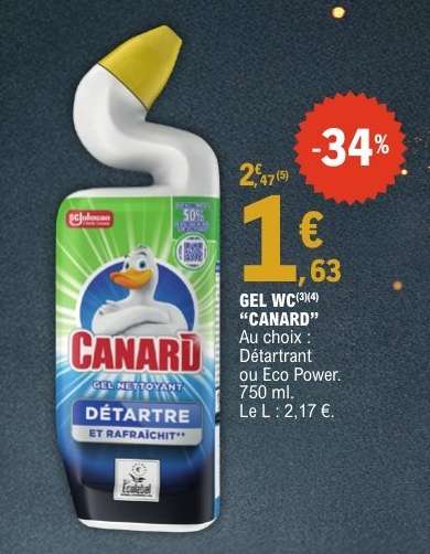 GEL WC “CANARD”