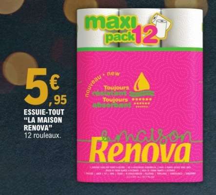 ESSUIE-TOUT "LA MAISON RENOVA"