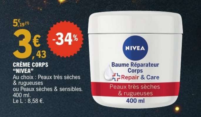 CRÈME CORPS “NIVEA”