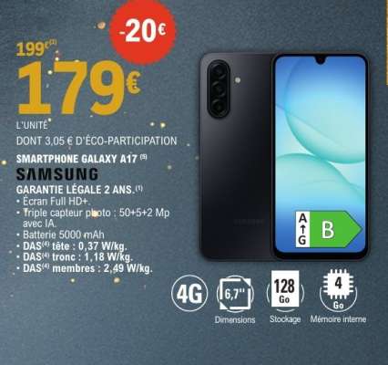 Smartphone Galaxy A17