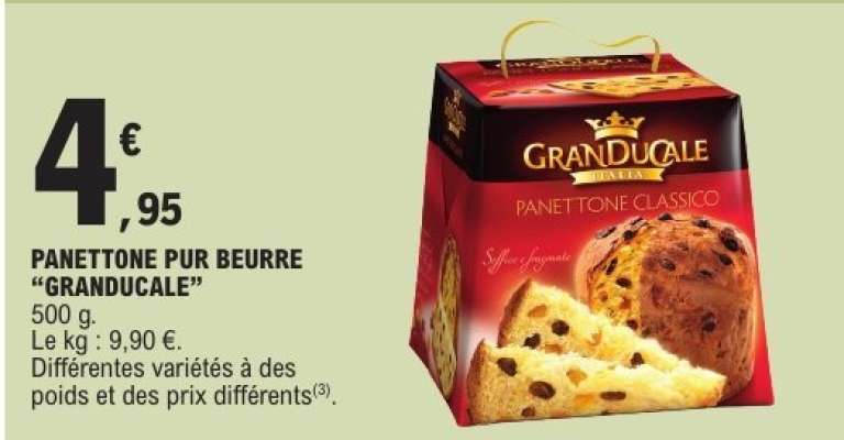 PANETTONE PUR BEURRE "GRANDUCALE"
