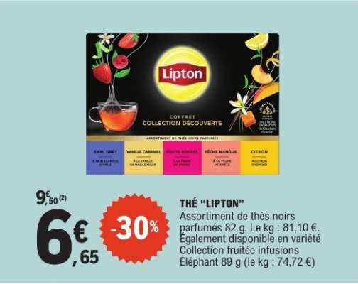THÉ “LIPTON”