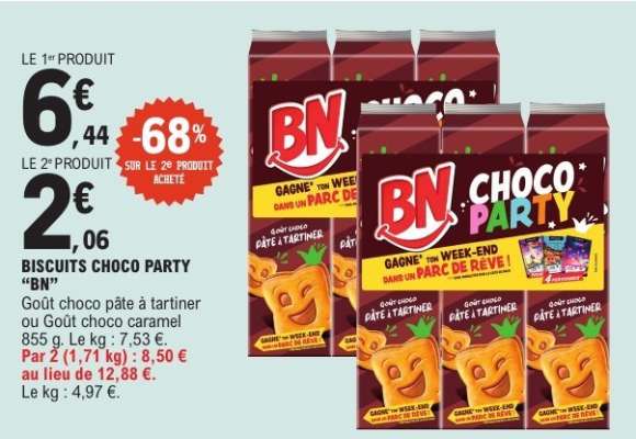 Biscuits Choco Party 'BN'