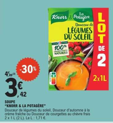 KNORR & LA POTAGÈRE