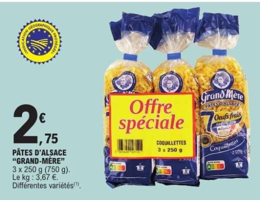 PÂTES D'ALSACE "GRAND MERE"