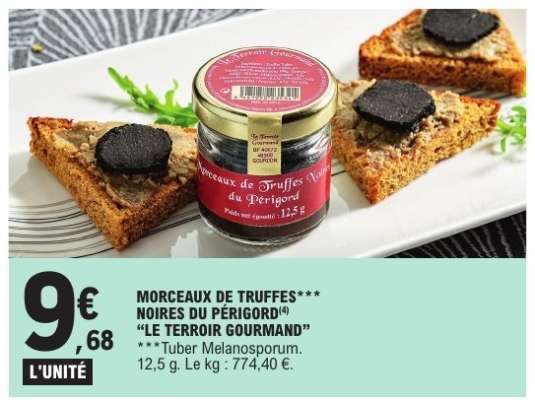 Morceaux de Truffes Noires du Périgord