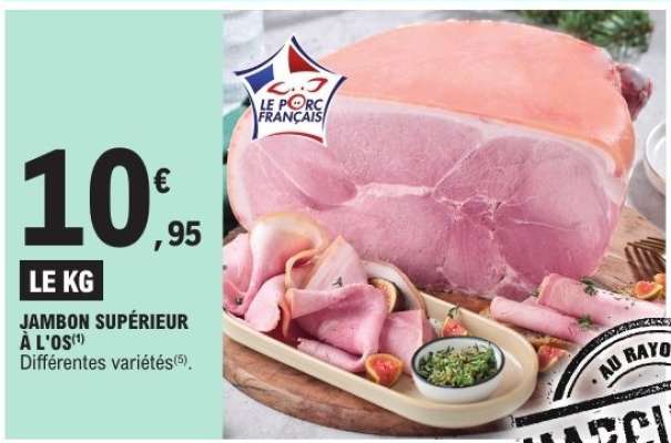 JAMBON SUPÉRIEUR À L'OS
