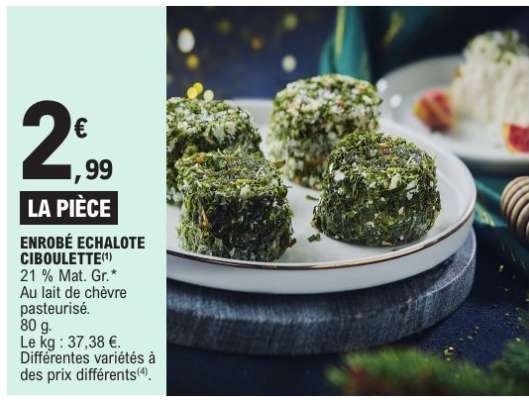 ENROBÉ ECHALOTE CIBOULETTE