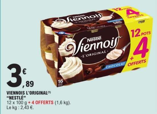 VIENNOIS L'ORIGINAL “NESTLÉ”