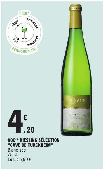 AOC RIESLING SÉLECTION "CAVE DE TURCKHEIM"