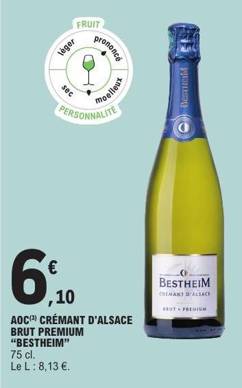 AOC CRÉMANT D'ALSACE BRUT PREMIUM "BESTHEIM"