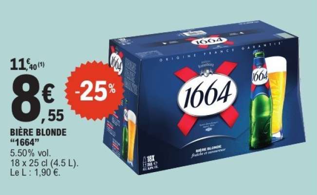 Bière Blonde 1664