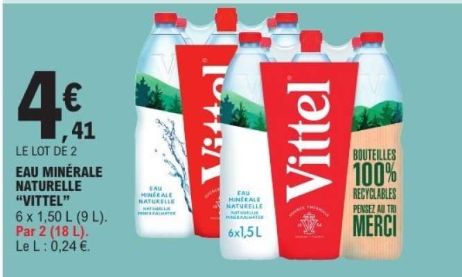 Eau Minérale Naturelle Vittel