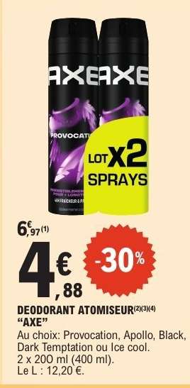 Déodorant Atomiseur Axe