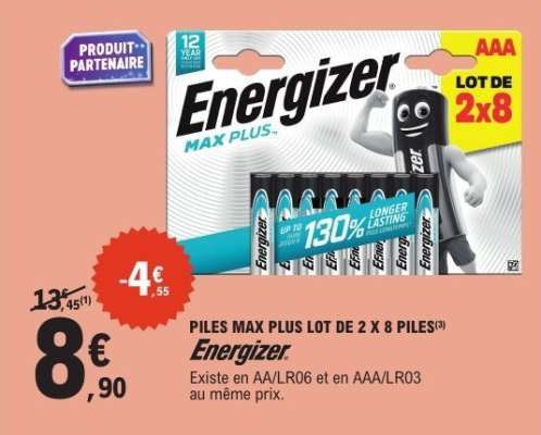 Energizer Max Plus