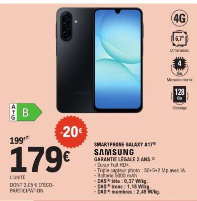 Smartphone Galaxy A17