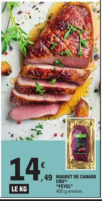 MAGRET DE CANARD CRU "FEYEL"
