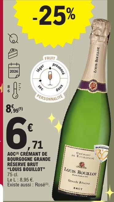 AOC CRÉMANT DE BOURGOGNE GRANDE RÉSERVE BRUT “LOUIS BOUILLOT”