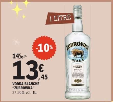 Vodka Blanche 'Zubrowka'