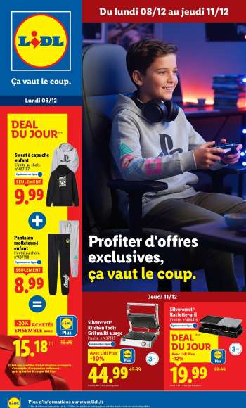 Catalogue Lidl - 08/12/2025 - 11/12/2025.