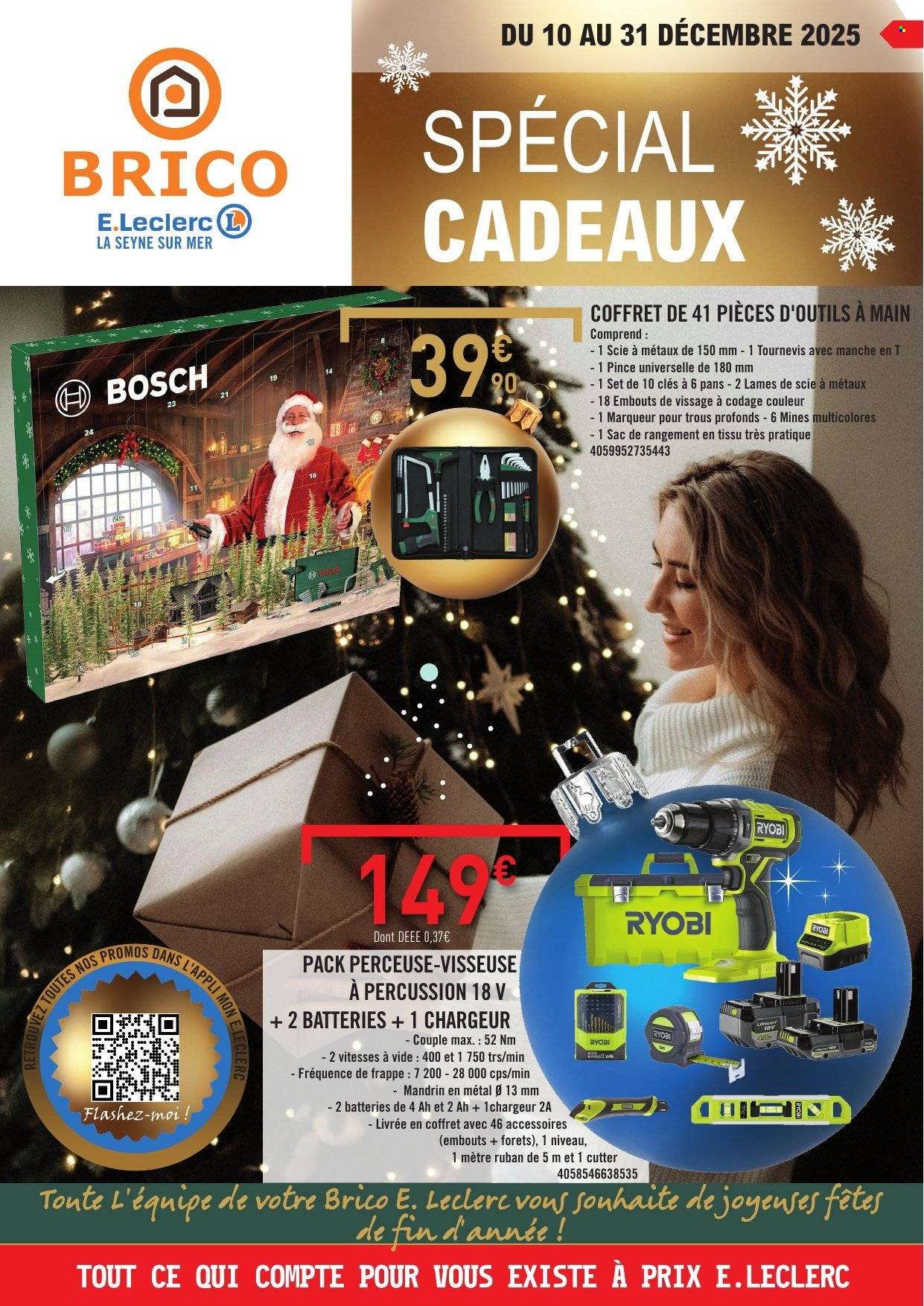 Catalogue E.Leclerc - 10/12/2025 - 31/12/2025. Page 1