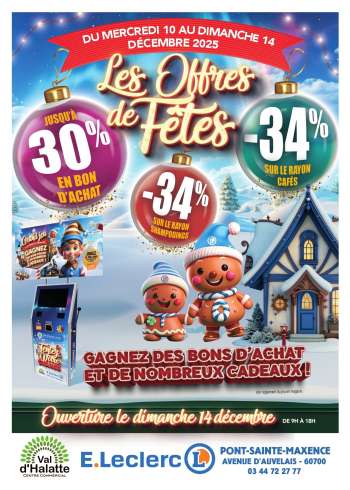 Catalogue E.Leclerc - 10/12/2025 - 14/12/2025.