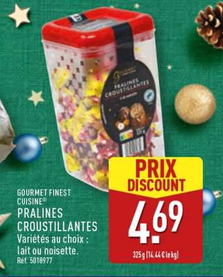 GOURMET FINEST CUISINE® PRALINES CROUSTILLANTES