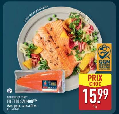 GOLDEN SEAFOOD FILET DE SAUMON