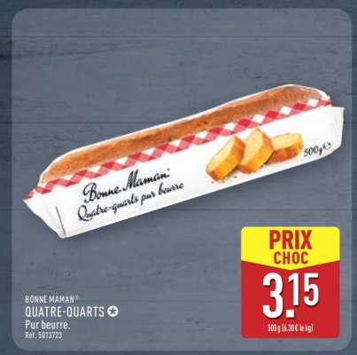 BONNE MAMAN Quatre-quarts