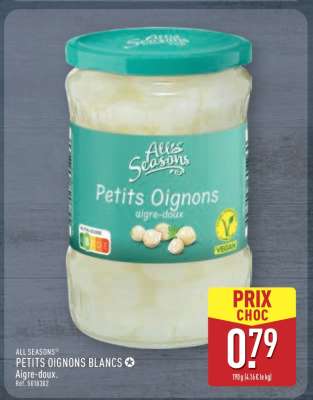ALL SEASONS® PETITS OIGNONS BLANCS