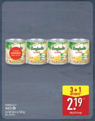BONDUELLE Maïs