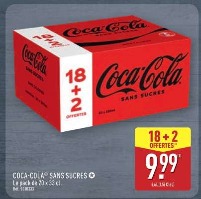 COCA-COLA® SANS SUCRES