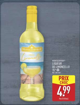 MONTEGEOFFROY LIQUEUR DE LIMONCELLO