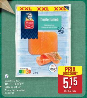 GOLDEN SEAFOOD TRUITE FUMÉE