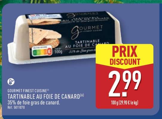 Tartinable au foie de canard
