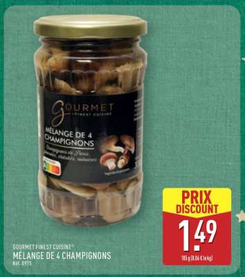 Mélange de 4 Champignons