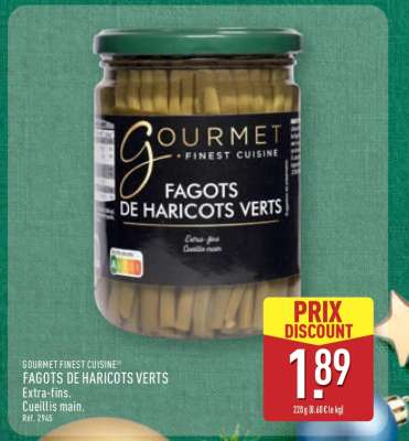 GOURMET FINEST CUISINE FAGOTS DE HARICOTS VERTS