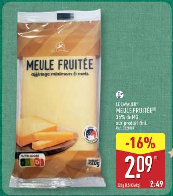 LE CAVALIER MEULE FRUITÉE