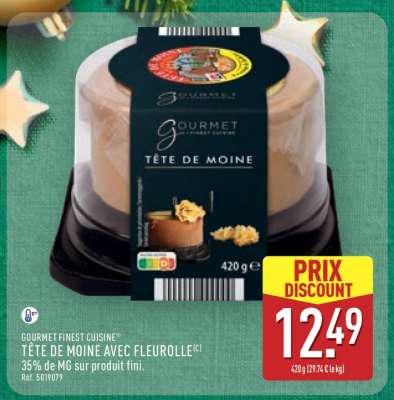 Tête de moine avec Fleurolle