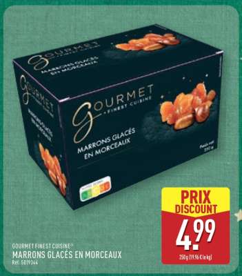 GOURMET FINEST CUISINE® MARRONS GLACÉS EN MORCEAUX