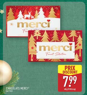 CHOCOLATS MERCI