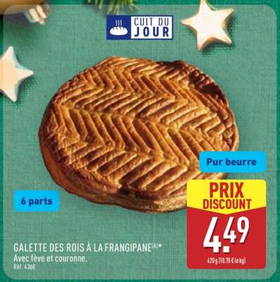 GALETTE DES ROIS À LA FRANGIPANE