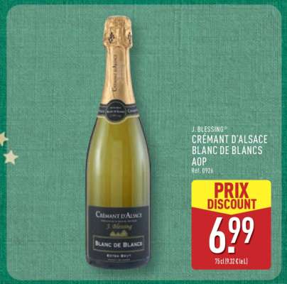 J. Blessing Crémant d'Alsace Blanc de Blancs AOP