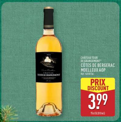 CHÂTEAU TOUR DE GRANGEMONT® CÔTES DE BERGERAC MOELLEUX AOP