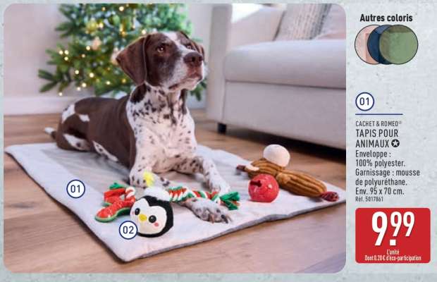 TAPIS POUR ANIMAUX
