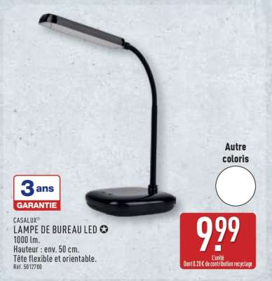 Lampe de bureau LED