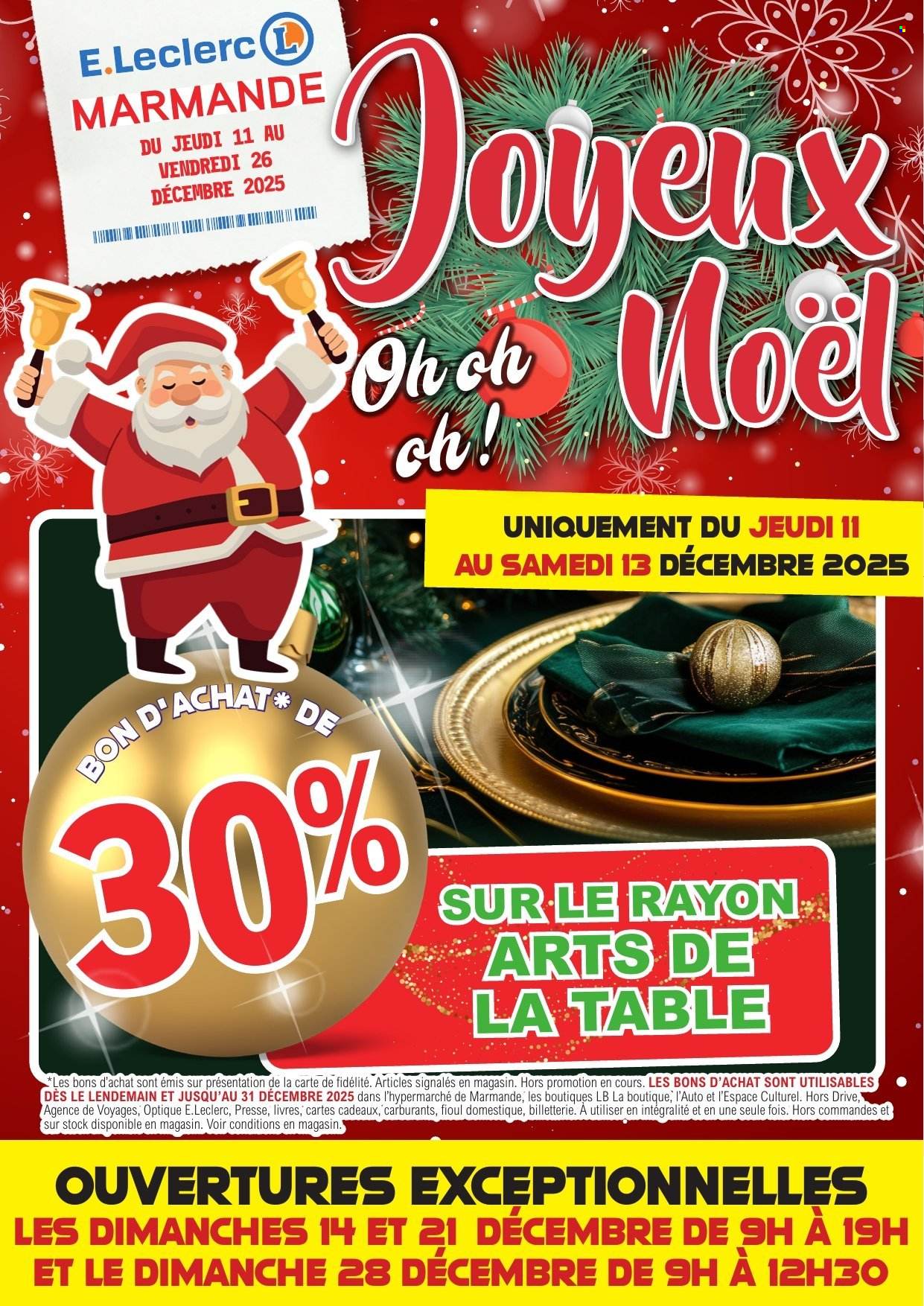 Catalogue E.Leclerc - 11/12/2025 - 31/12/2025. Page 1